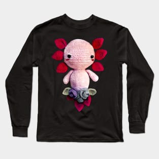 Floristic axolotl as a gift idea Long Sleeve T-Shirt